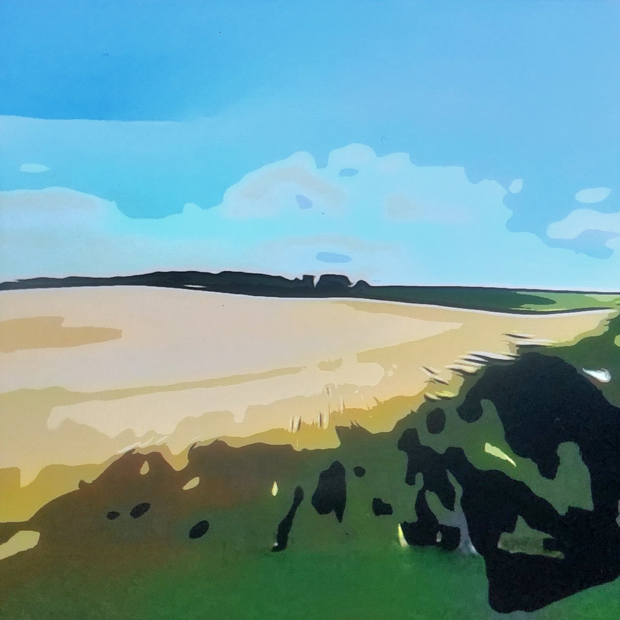 Digitale Landschaft 13 tekijältä M. Vet