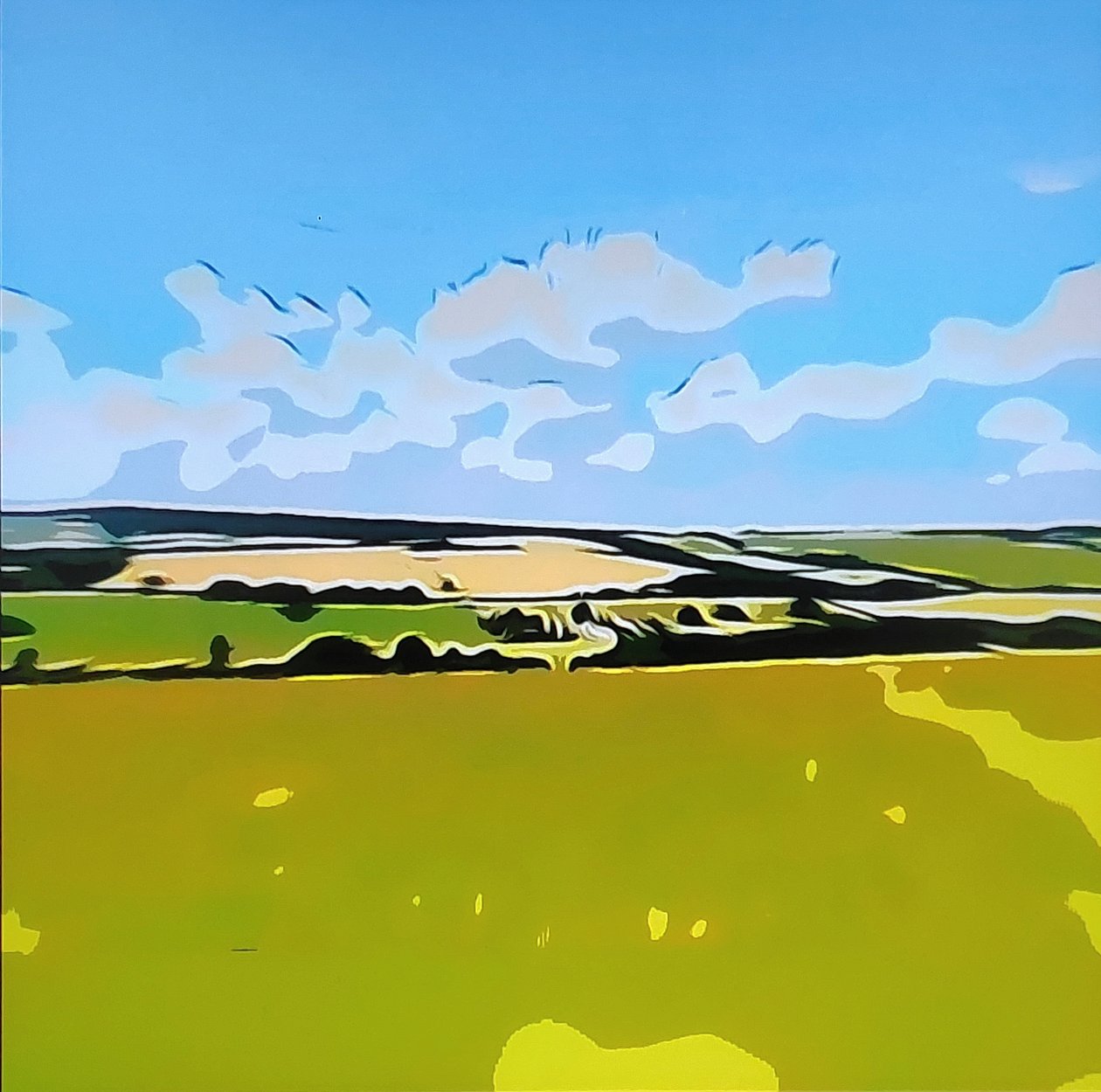 Digitale Landschaft 17 tekijältä M. Vet