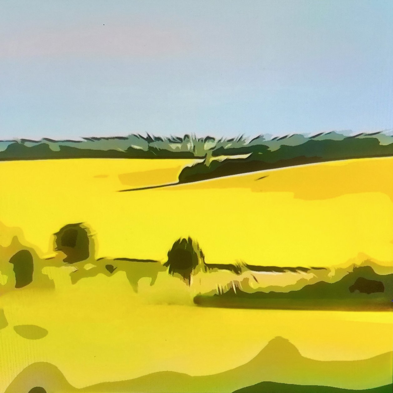 Digitale Landschaft 18 tekijältä M. Vet