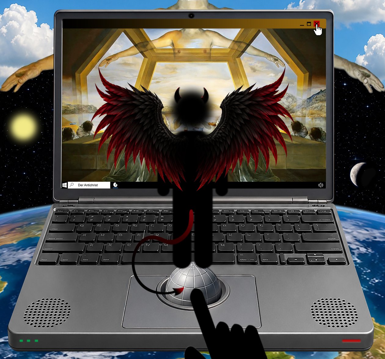 Der Antichrist (I) (aus der Serie WINDOWS) tekijältä Alexander Eibach