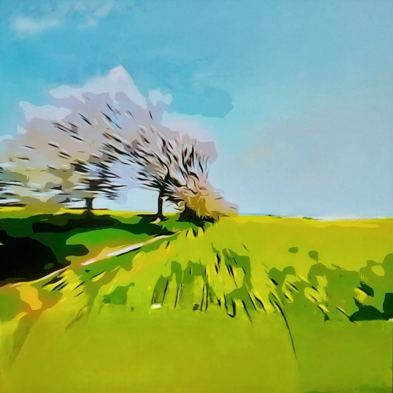 Digitale Landschaft 29 tekijältä M. Vet