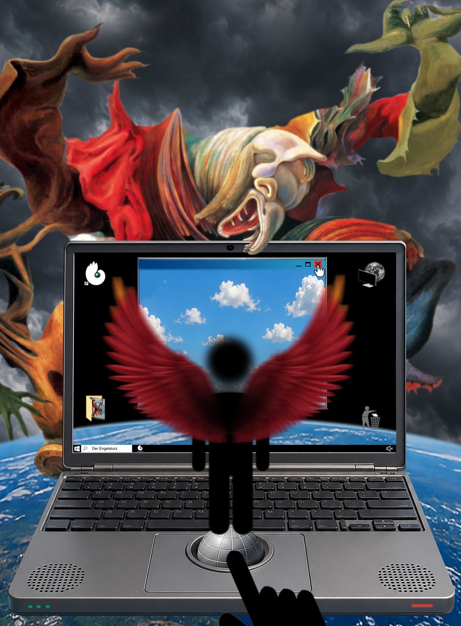 Engelssturz (aus der Serie WINDOWS) tekijältä Alexander Eibach