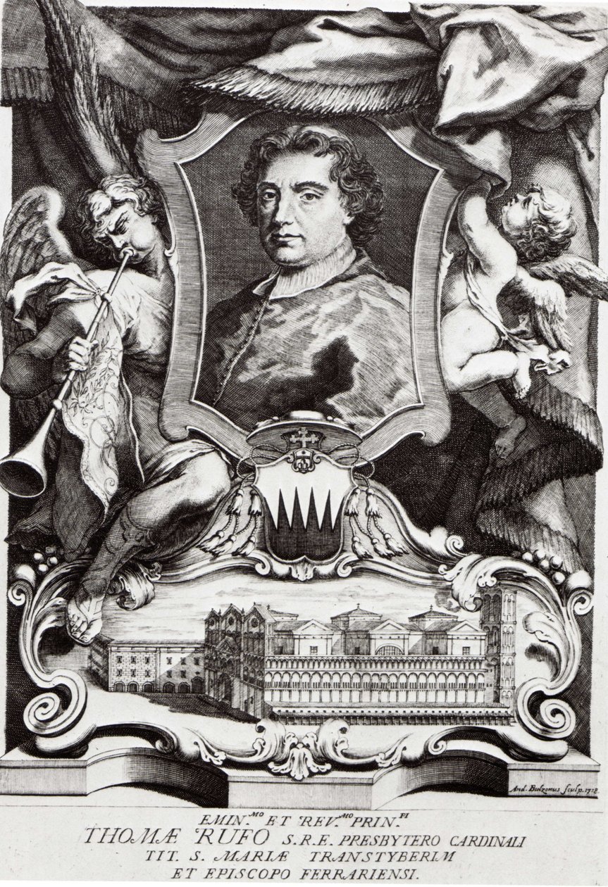 Ritratto del cardinale Tommaso Ruffo tekijältä A. Bolzoni