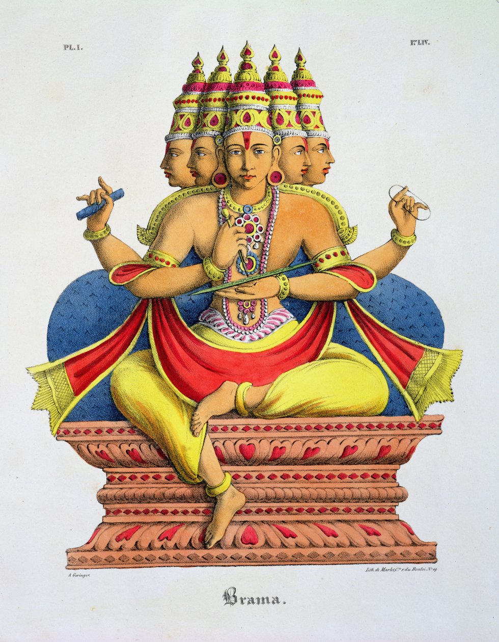 Brahma, kaiverrus de Marlet tekijältä A. Geringer