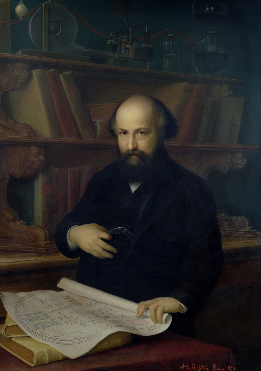 Ludwig Mond (1839-1909) 1890 tekijältä A. Rohden