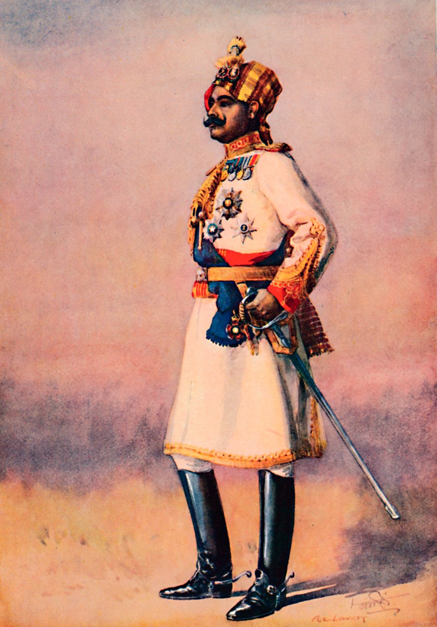 "Intian Maharaja", 1913 tekijältä AC Lovett