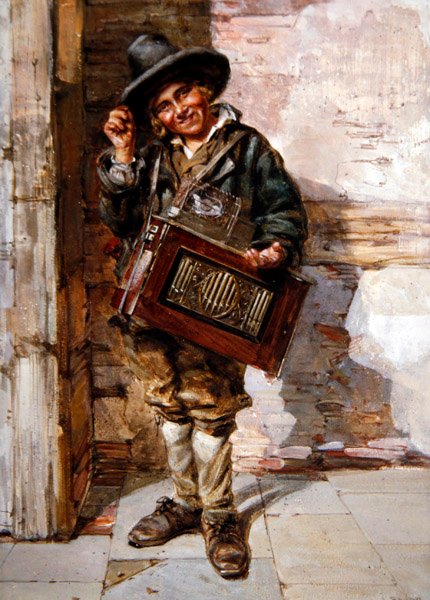 Hurdy-Gurdy Player tekijältä A.J. Rayner