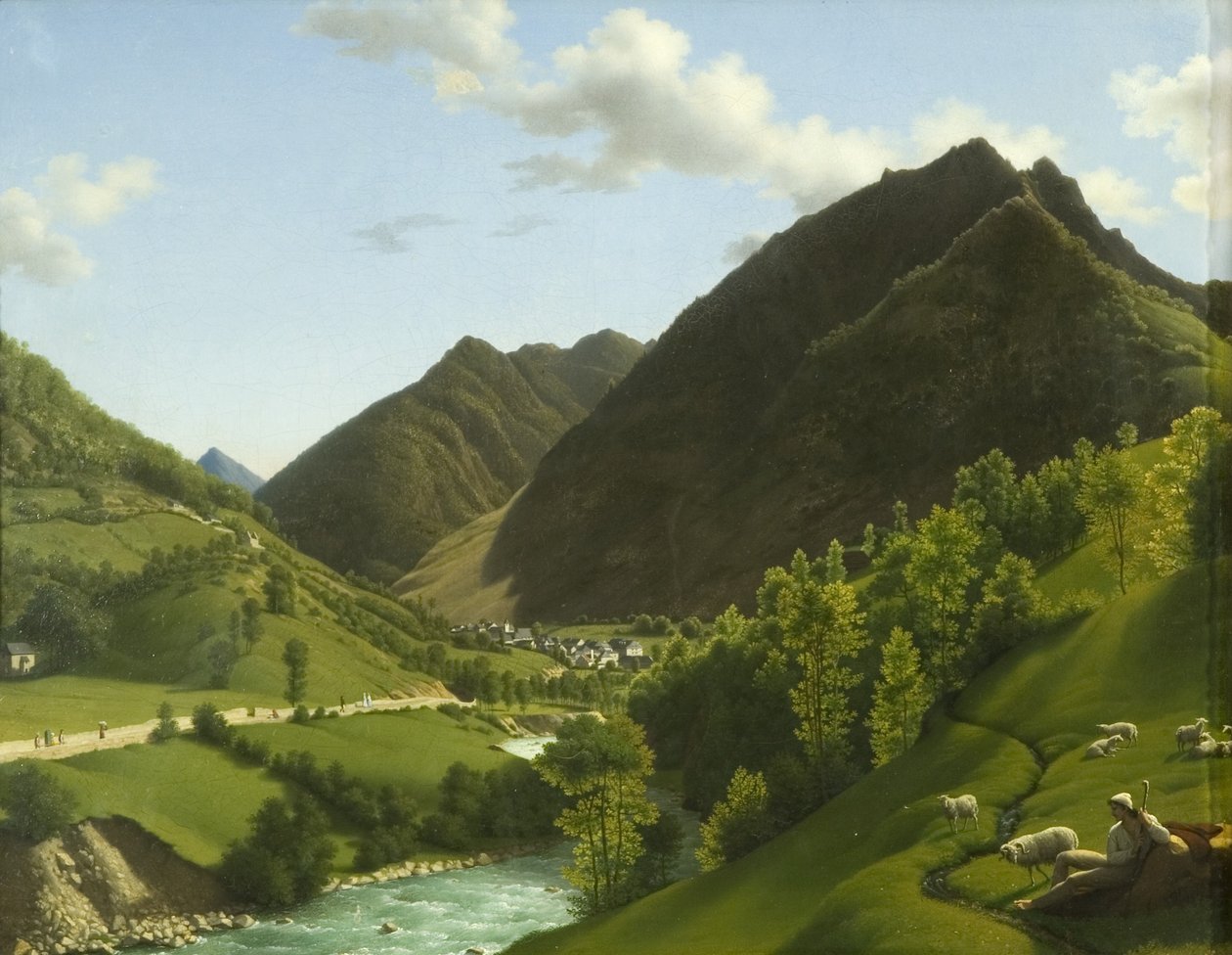 Laakso Pyreneillä tekijältä A.L.R.M. Duperraux