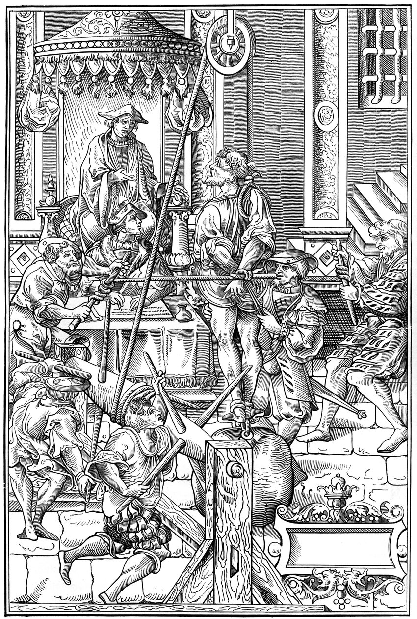 Kidutus, 1541 1849. tekijältä A. Bisson