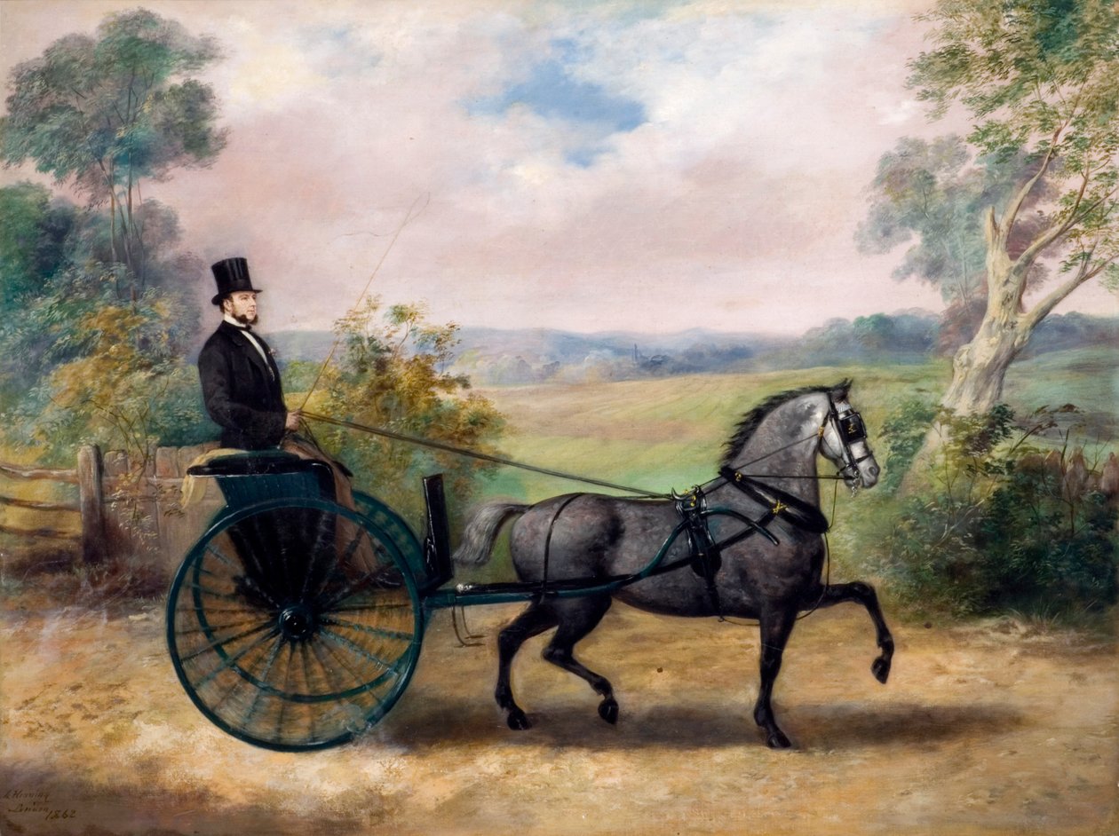 Mies keikalla, 1862 tekijältä A. Heaning