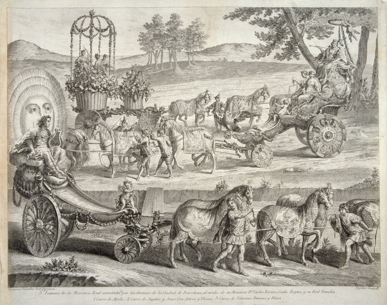 Apollon vaunut, 1764 tekijältä A. J. De Fehrt