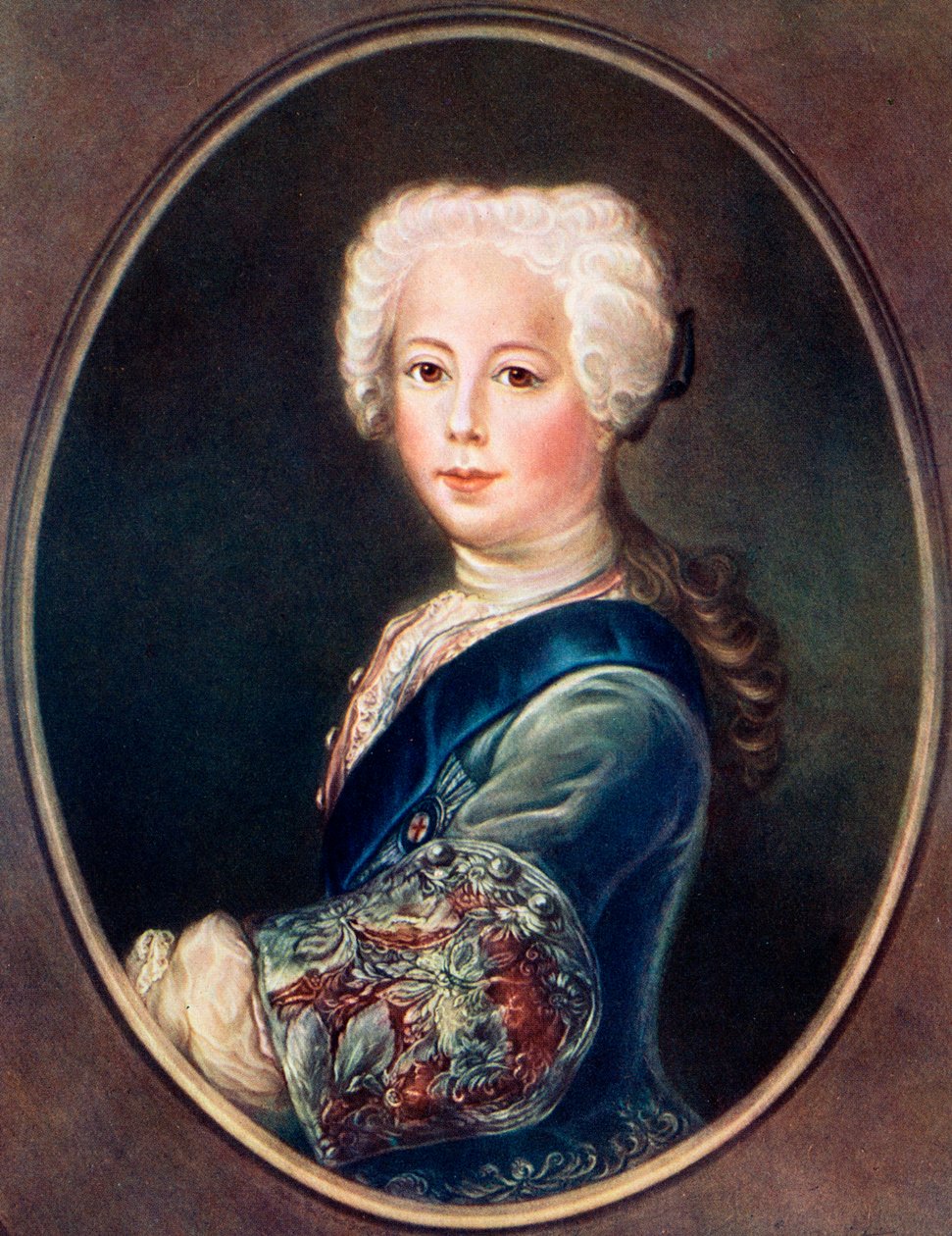 "Cardinal York", Henry Benedict Maria Clement Stuart, 1700-luku, n. 1920. tekijältä A J Skrimshire