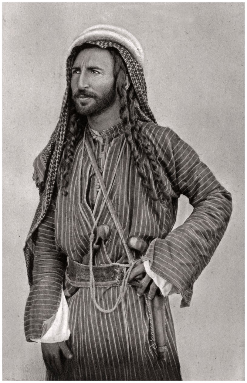 Aavikon beduiini, Irak, 1925 tekijältä A. Kerim