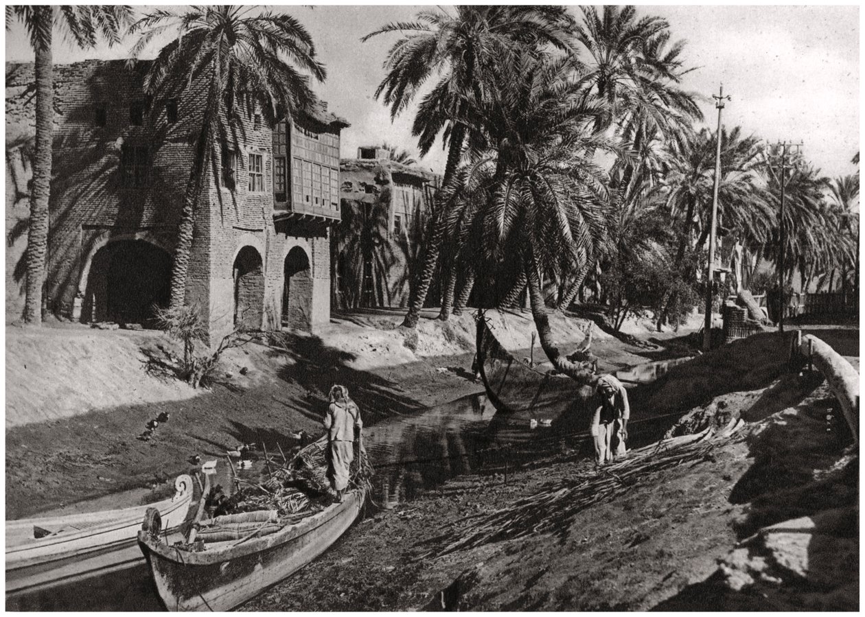 Serai Creek, Basra, Irak, 1925 tekijältä A. Kerim