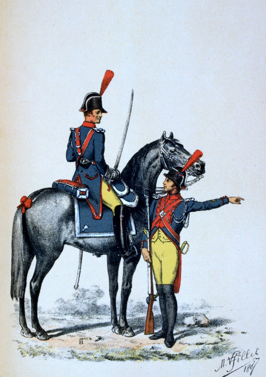 Pariisin keisarillinen santarmi, 1813 1887 tekijältä A. Lemercier