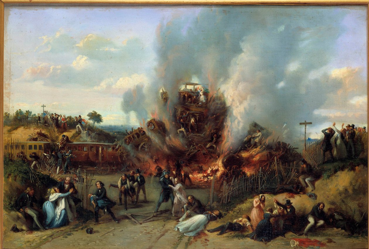 Rautatiekatastrofi Bellevuessa Versailles