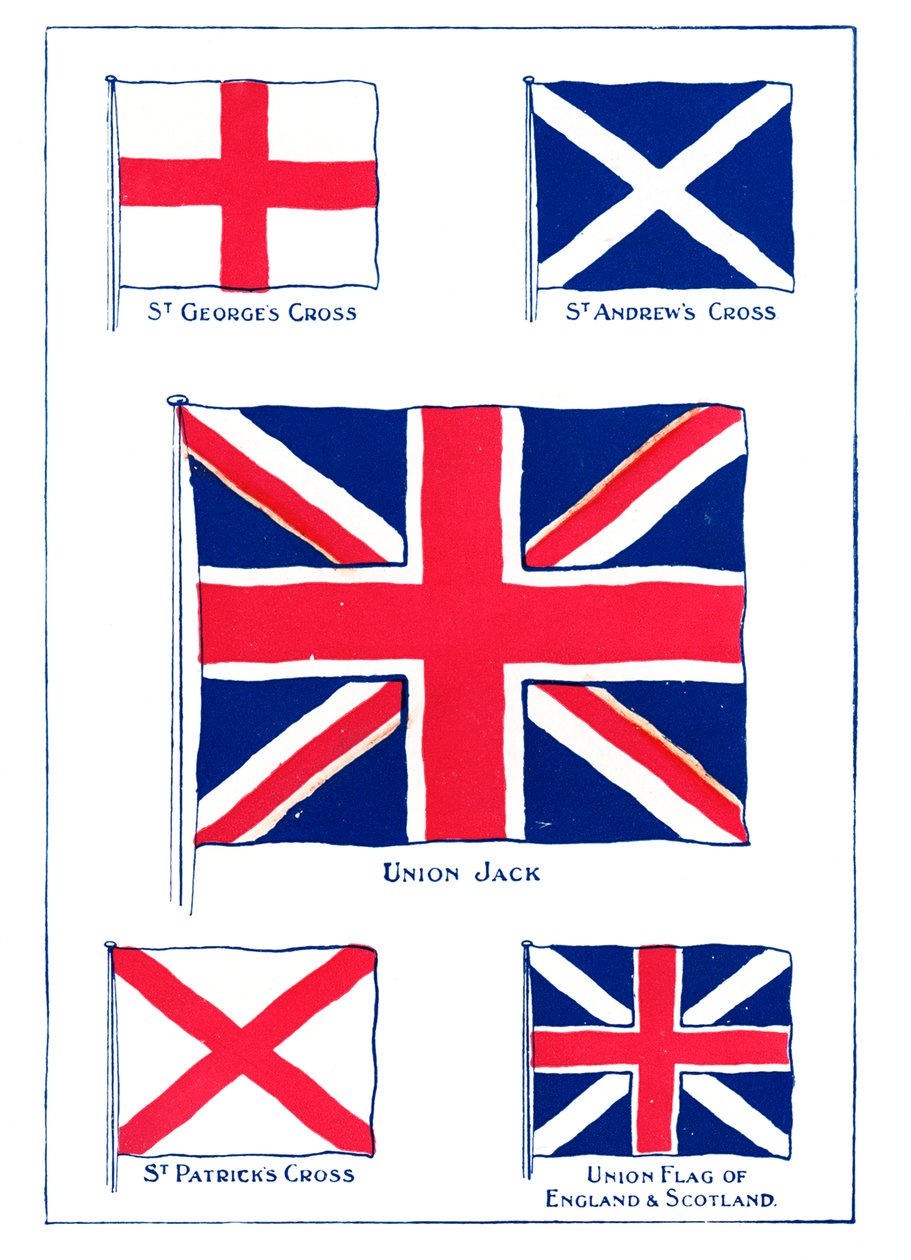 Kuinka Union Jack valmistettiin, 1905. tekijältä A. S. Forrest