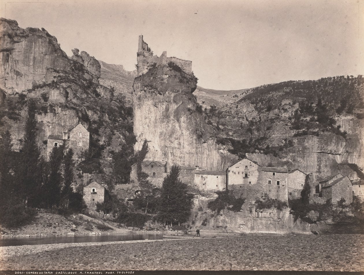 Gorges du Tarn Castelbouc, 1870-luku. tekijältä A. Trantoul