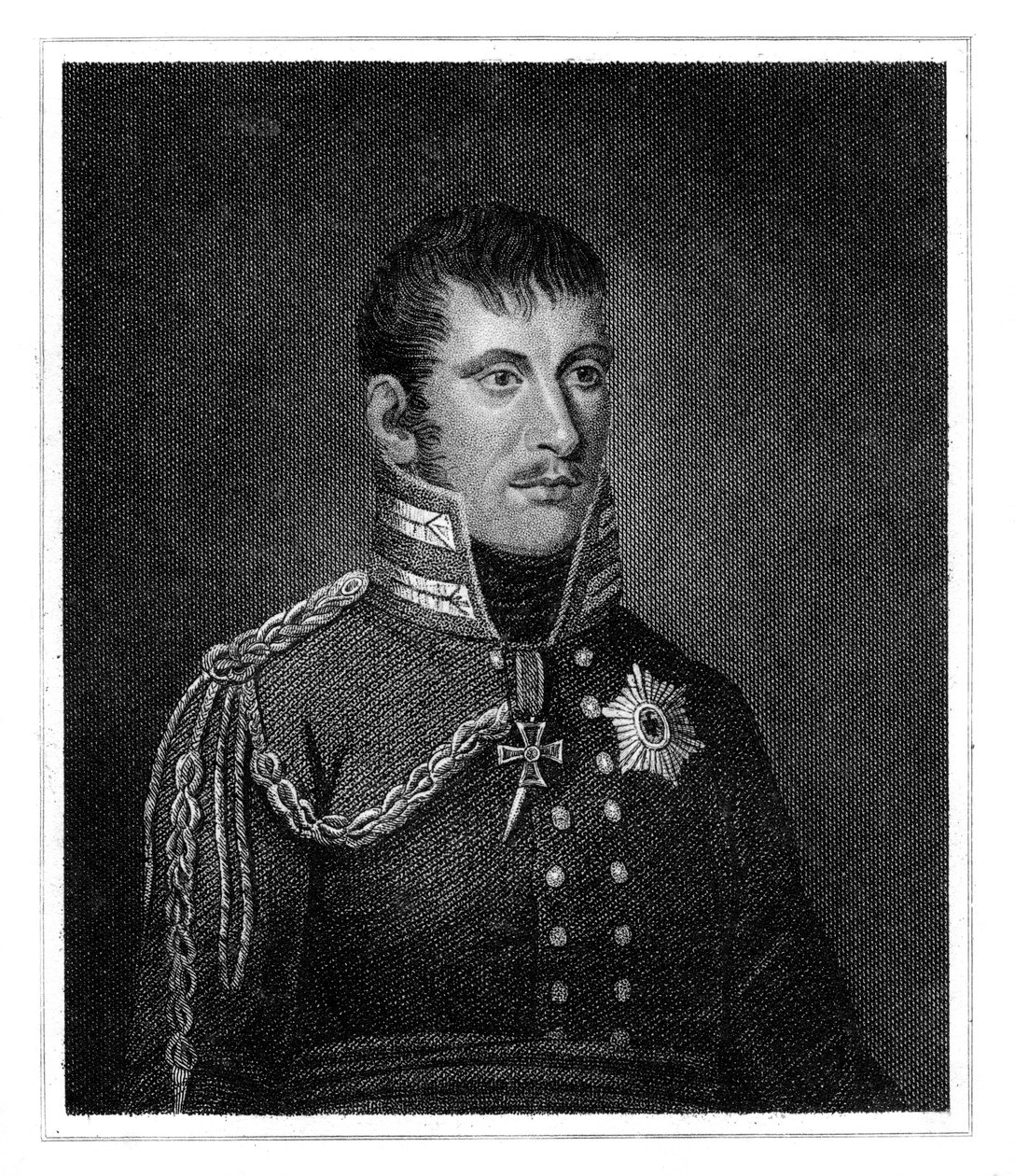 Frederick William III, Preussin kuningas, 1815. tekijältä A. Wheltier