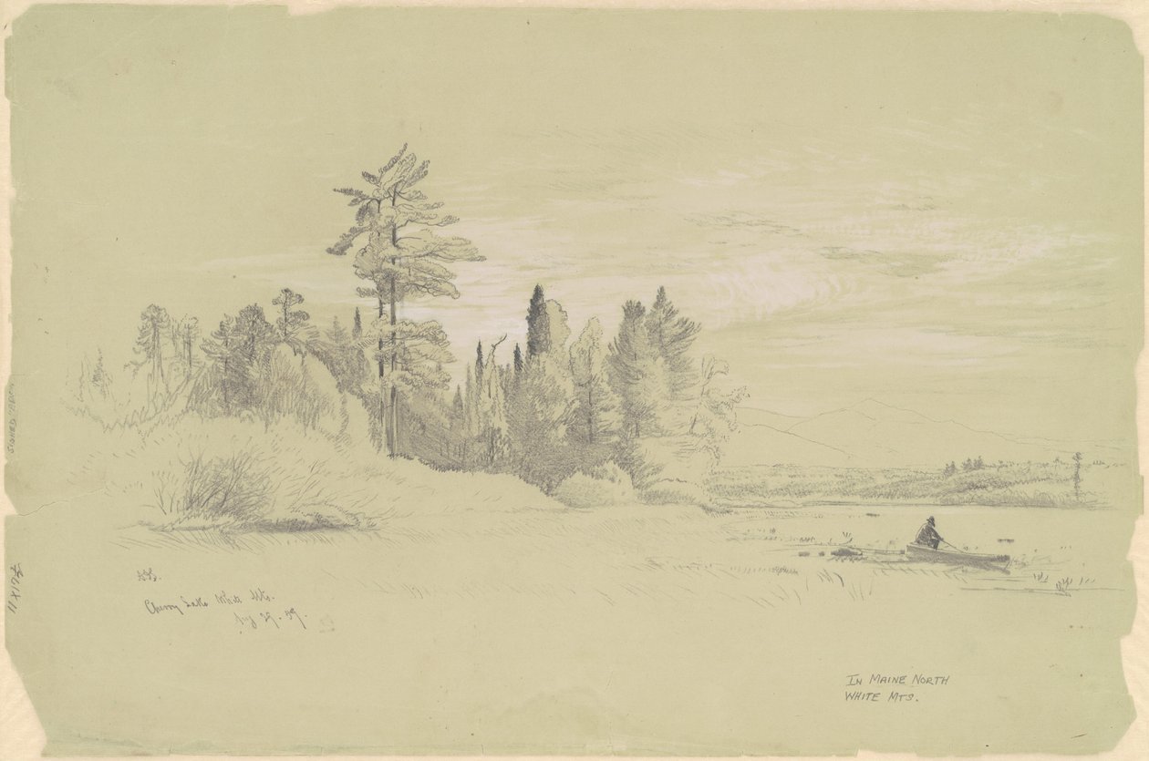 Cherry Lake, Valkoiset vuoret tekijältä Aaron Draper Shattuck
