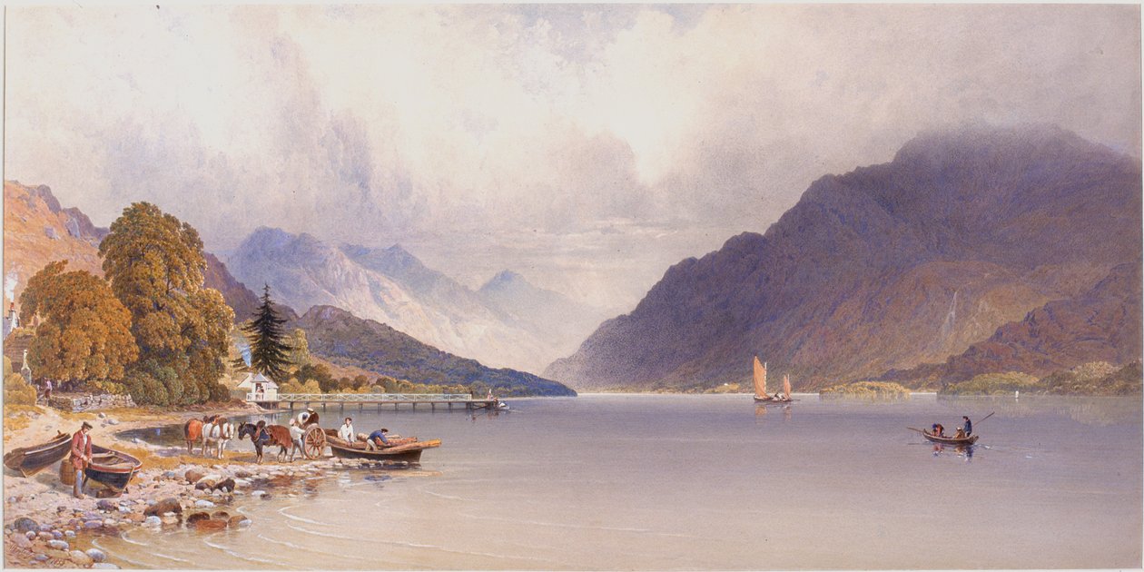 Lussin laituri, Loch Lomond tekijältä Aaron Edwin Penley