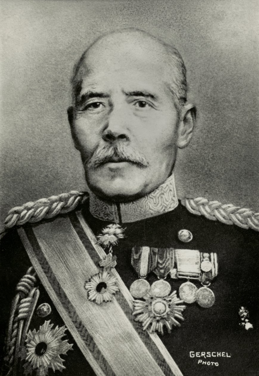 Kenraali Tamemoto Kurokin muotokuva (kuva) tekijältä Aaron Gerschel