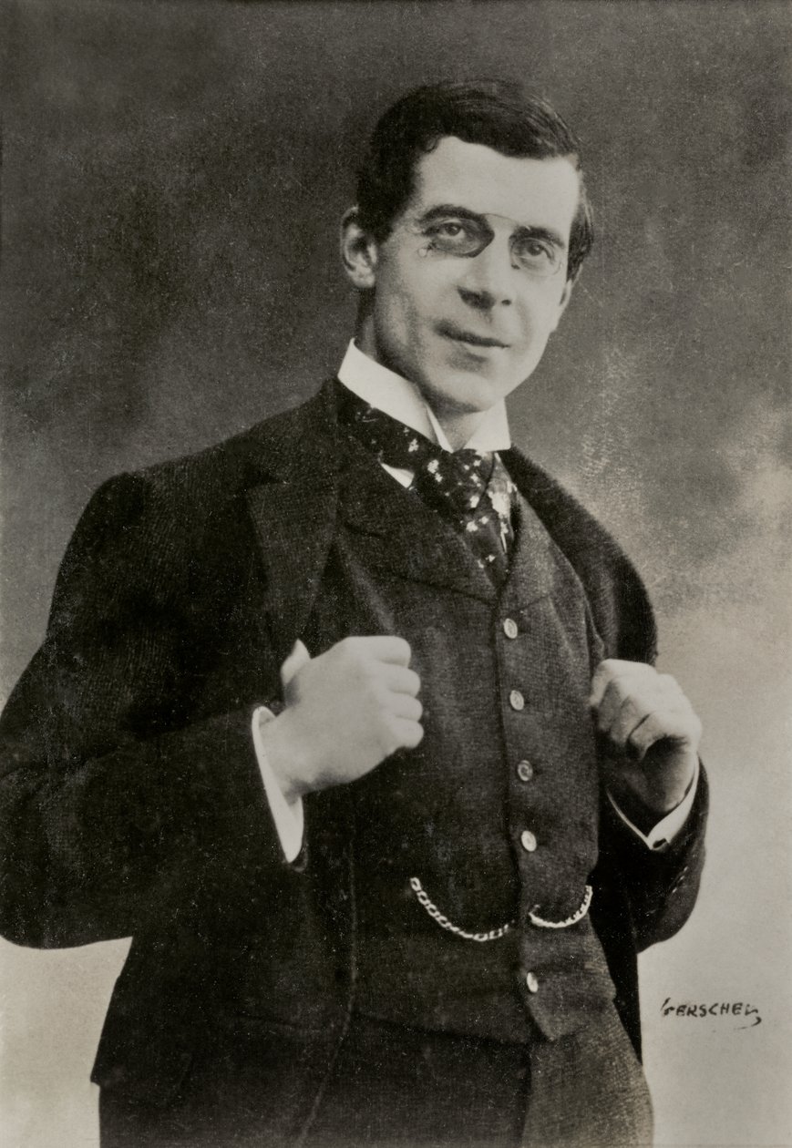 Ranskalaisen taiteilijan Georges Berrin muotokuva ( 1867). tekijältä Aaron Gerschel