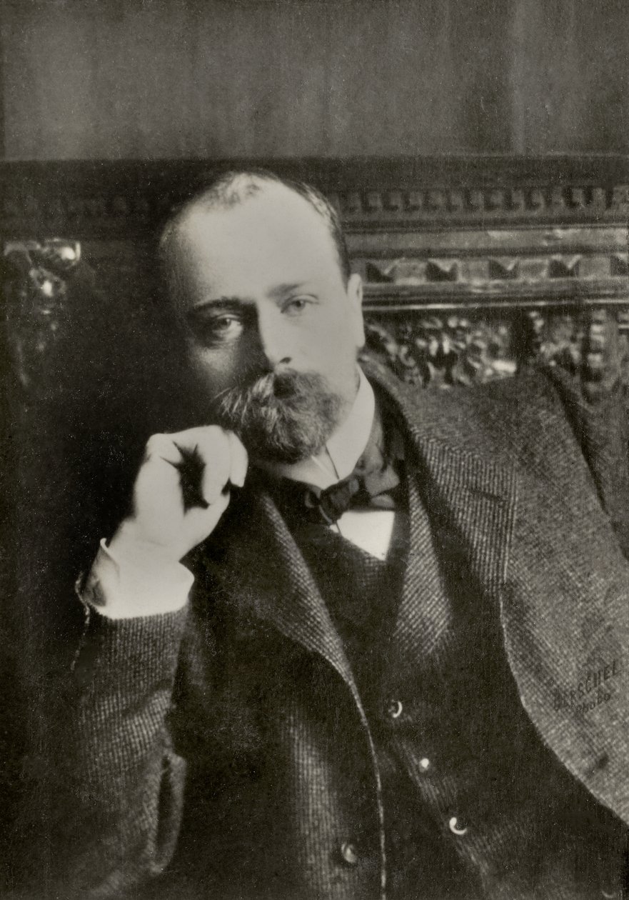 Ranskalaisen taidemaalarin Emile Friantin muotokuva ( 1863). tekijältä Aaron Gerschel