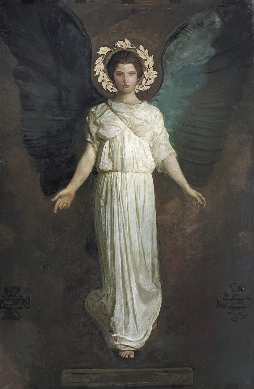 Siivekäs hahmo, 1904-11 tekijältä Abbott Handerson Thayer