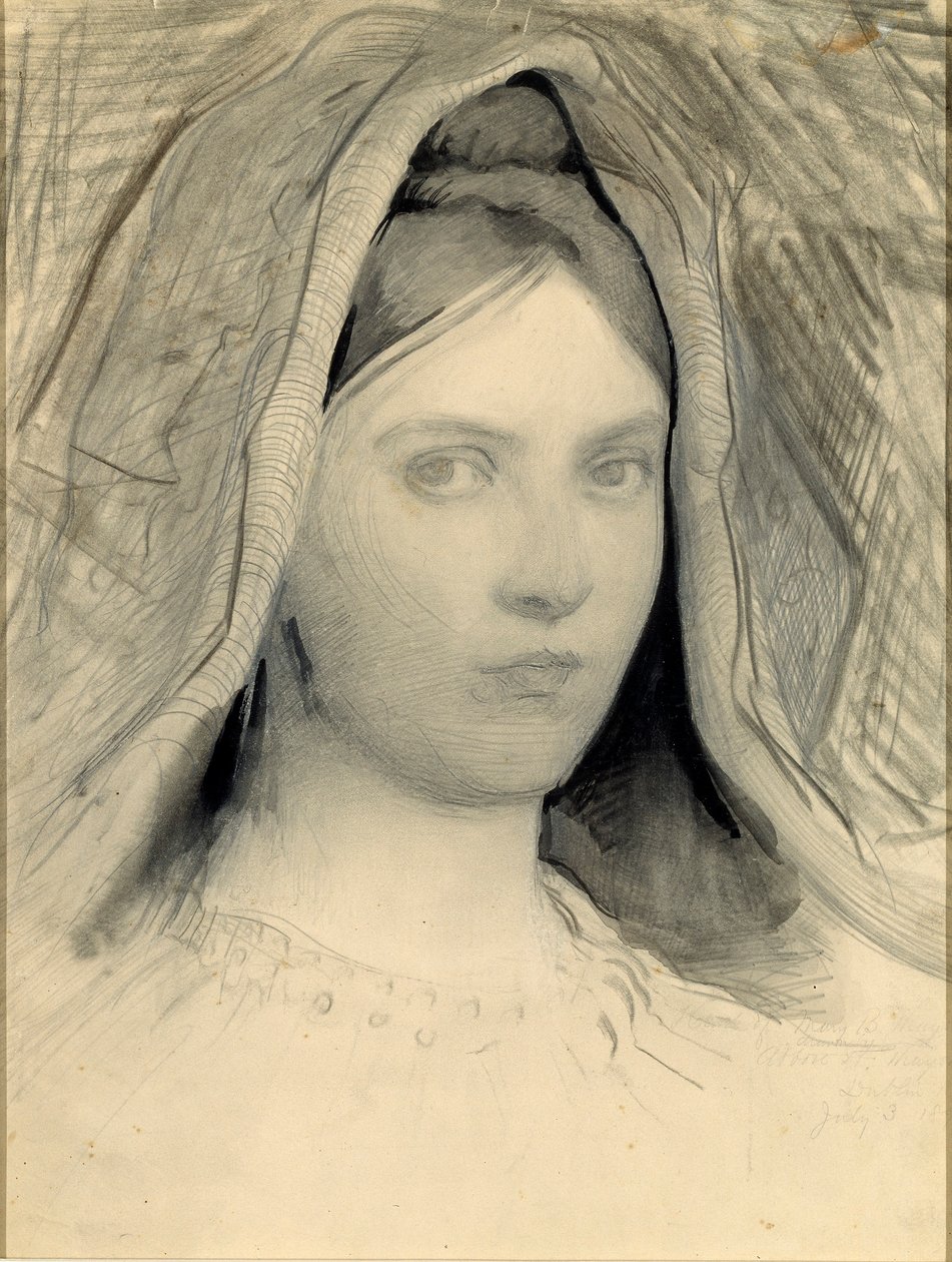 Mary B. Thayerin pää tekijältä Abbott Handerson Thayer