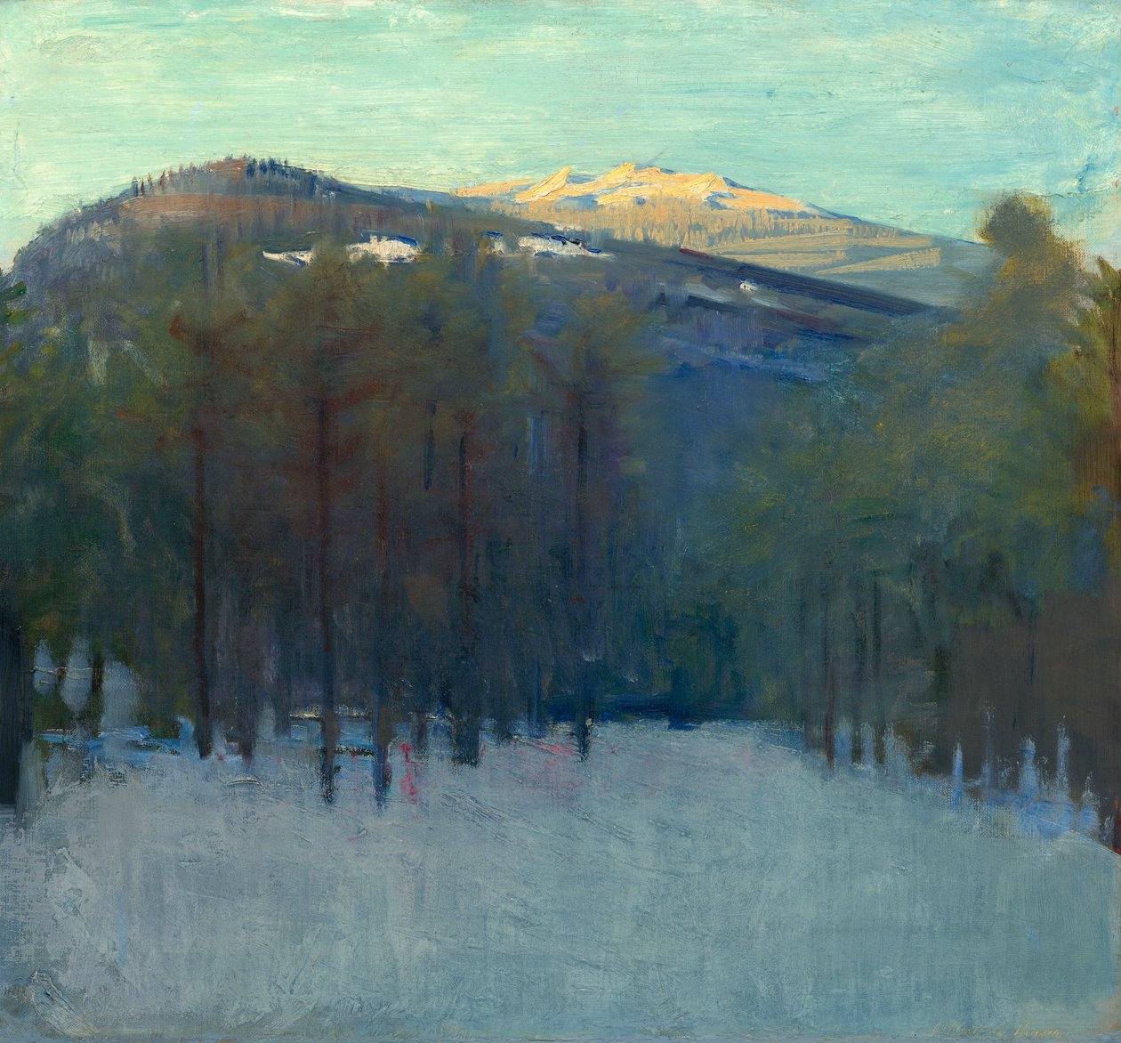Mount Monadnock, noin 1911–1914 tekijältä Abbott Handerson Thayer