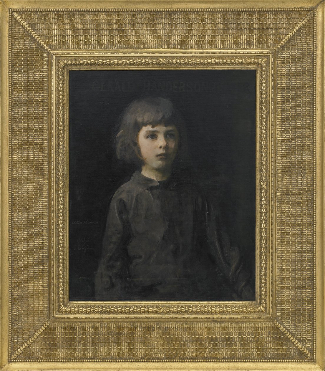 Muotokuva taiteilijan pojasta, 1892 tekijältä Abbott Handerson Thayer