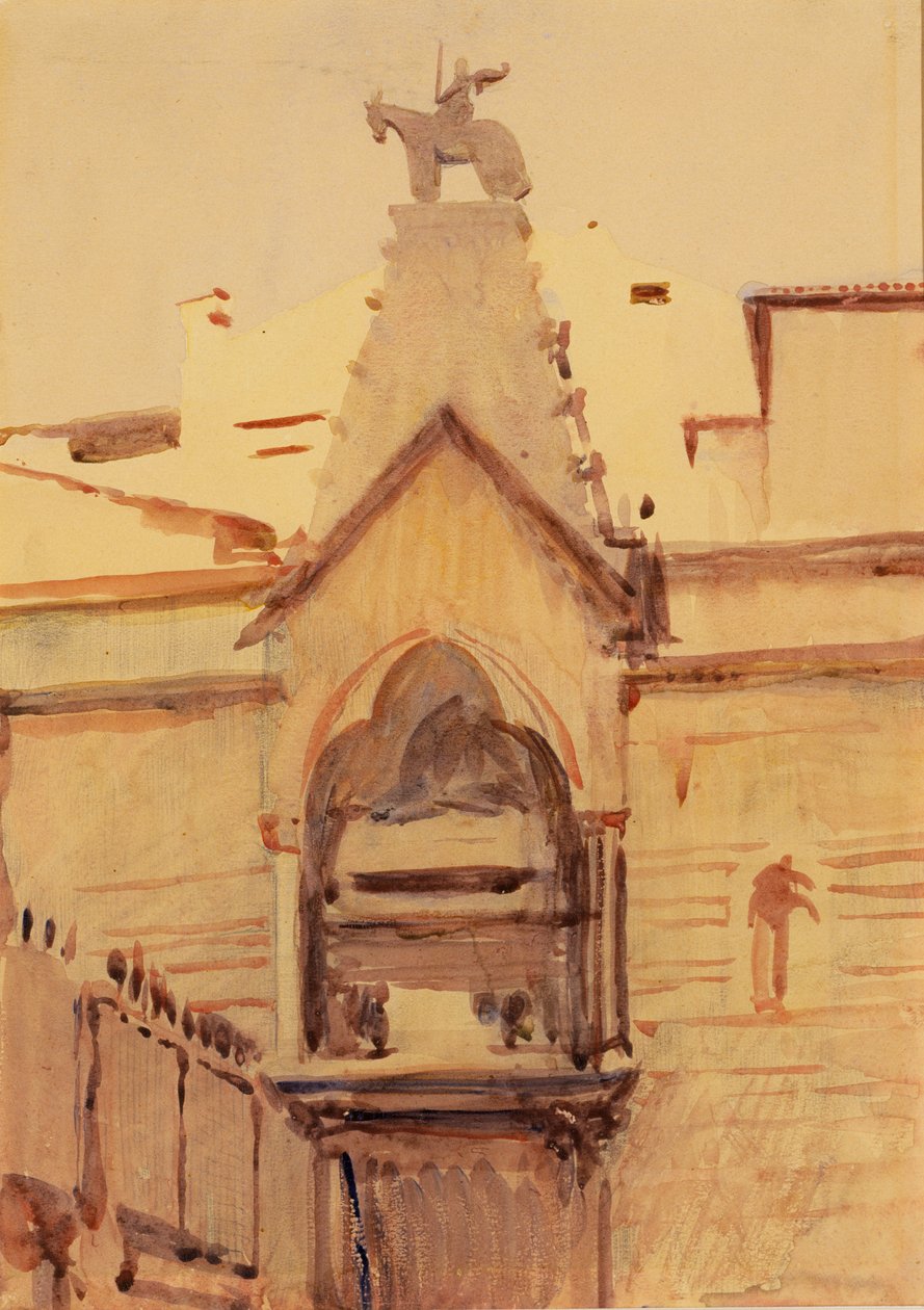 Veronan hauta, n.d. tekijältä Abbott Handerson Thayer