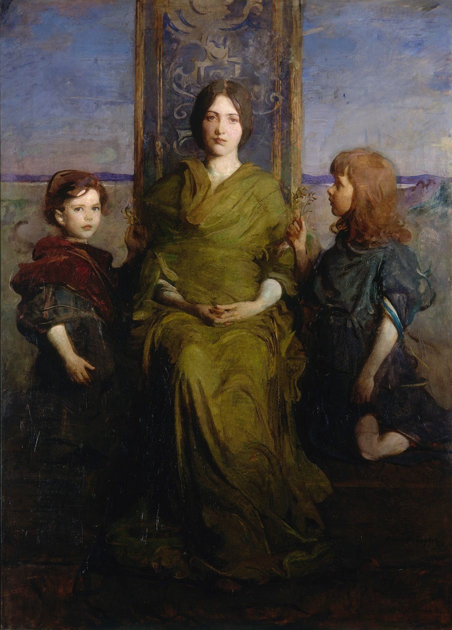 Virgin Enthroned tekijältä Abbott Handerson Thayer