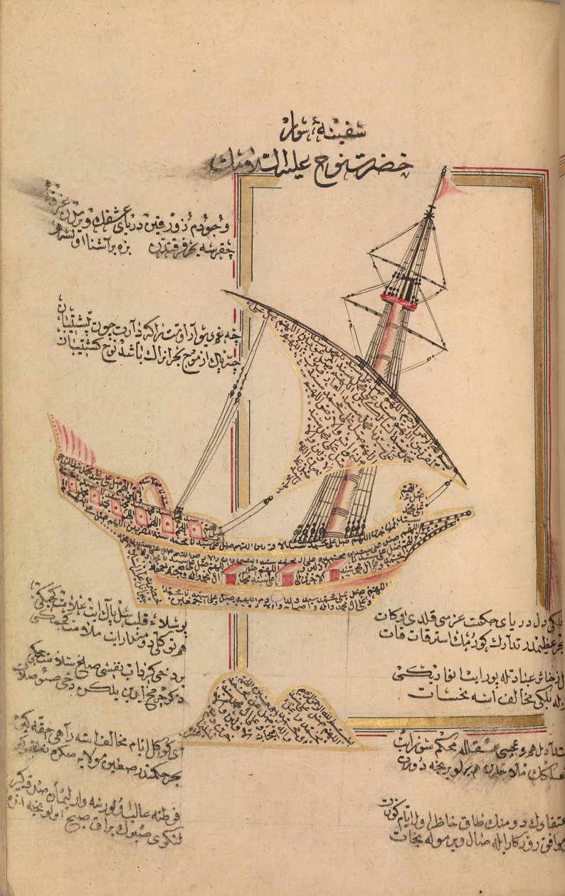 Rukouskirja, päivätty A.H.1180 A.D.1766. tekijältä Abd al Qadir Hisari