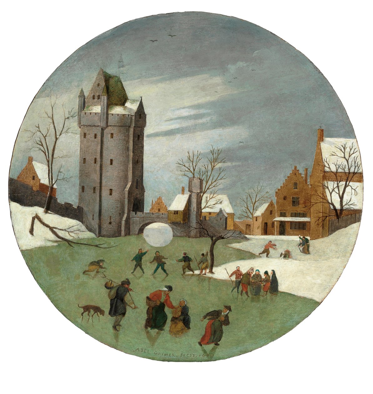Tammikuu 1606 tekijältä Abel Grimmer or Grimer