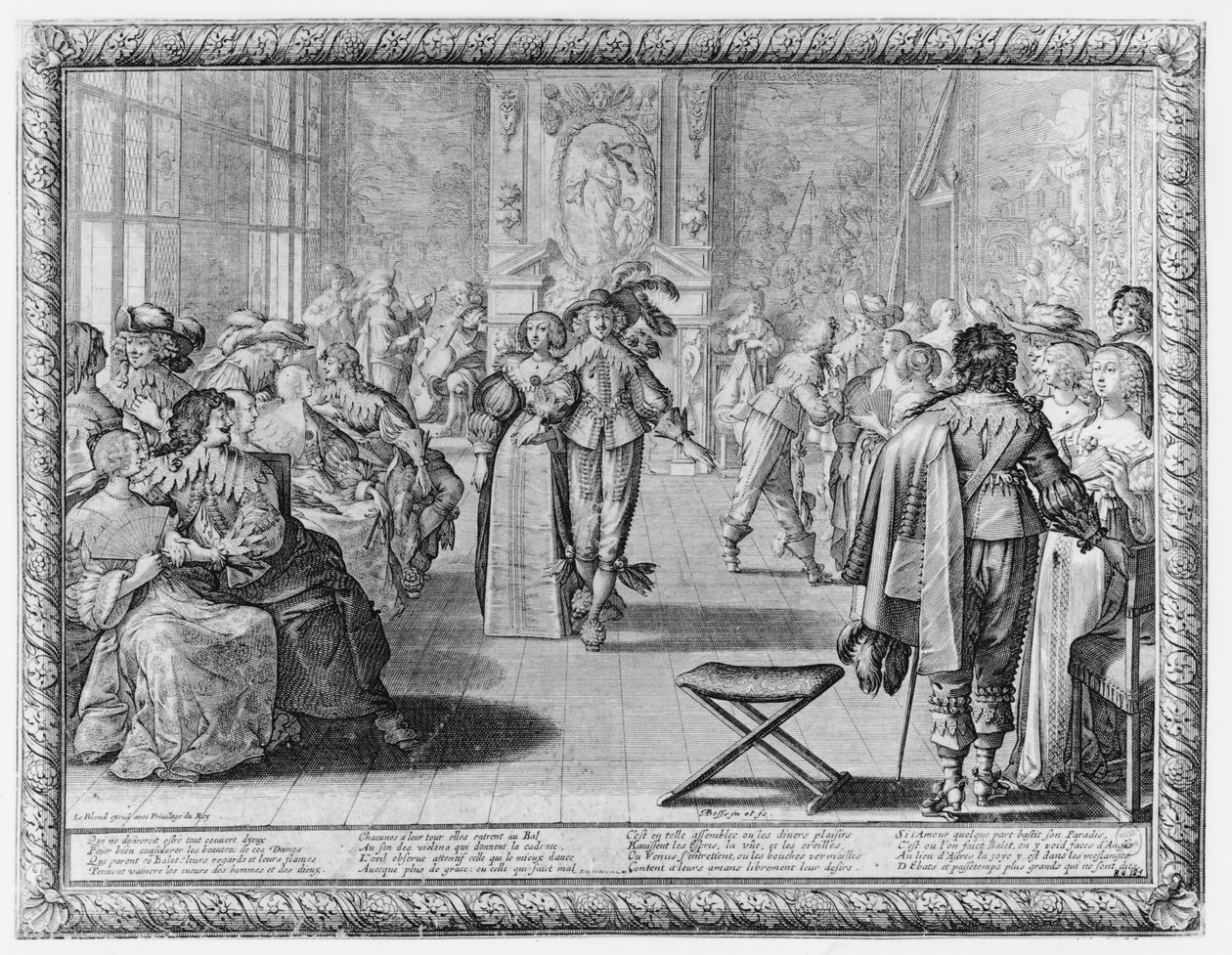 Ovipallo, n. 1630 tekijältä Abraham Bosse
