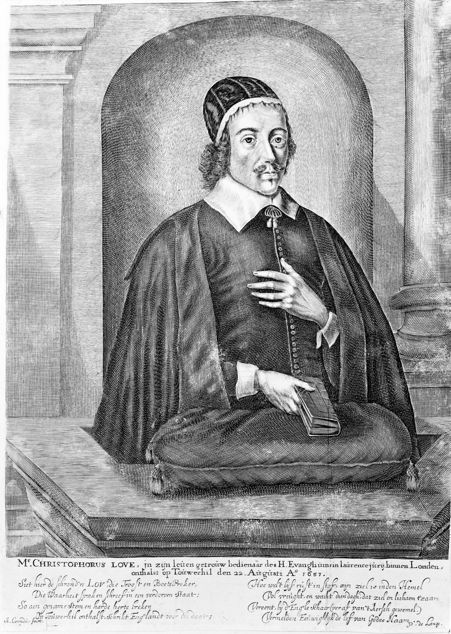 Christopher Love, n. 1651 tekijältä Abraham Conradus