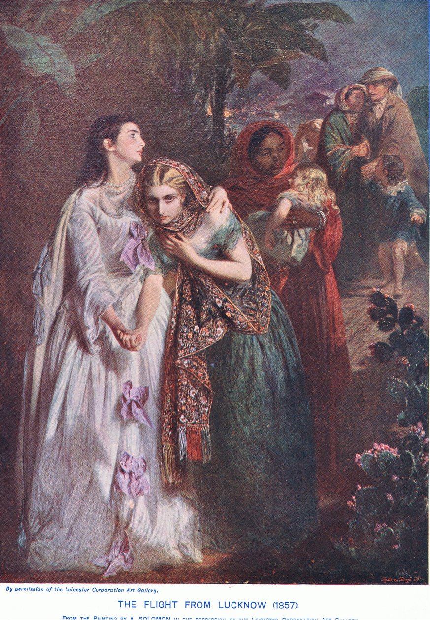 Pako Lucknowista 1857 AD tekijältä Abraham Solomon