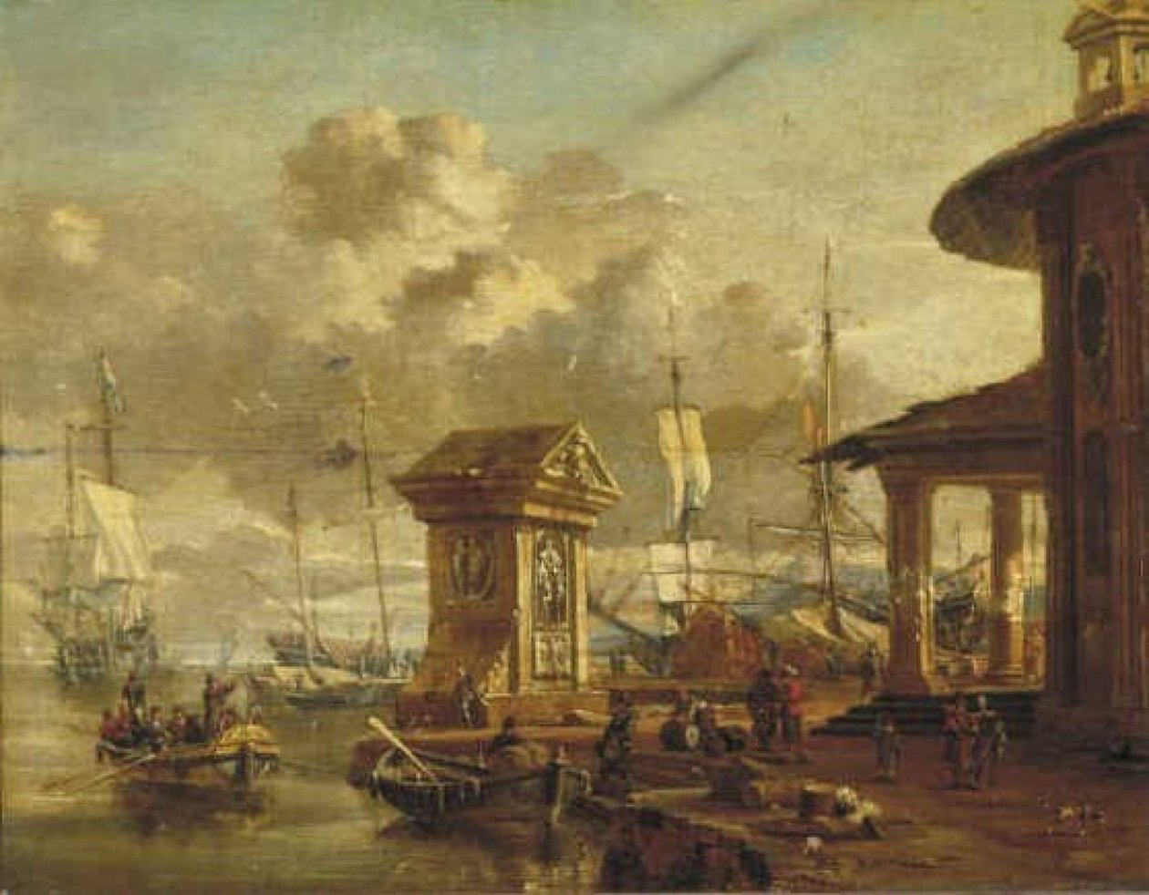 Italialainen paratiisi tekijältä Abraham Storck