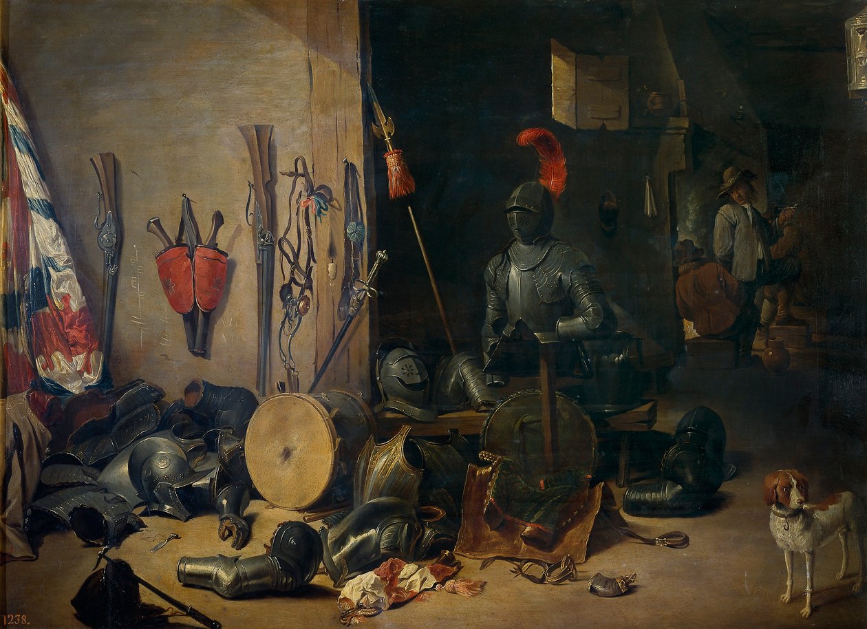 Vartiointihuone tekijältä Abraham Teniers