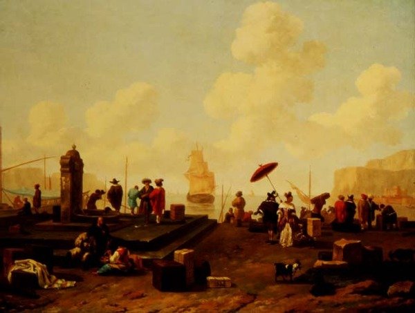Merenranta tekijältä Abraham Jansz Begeyn