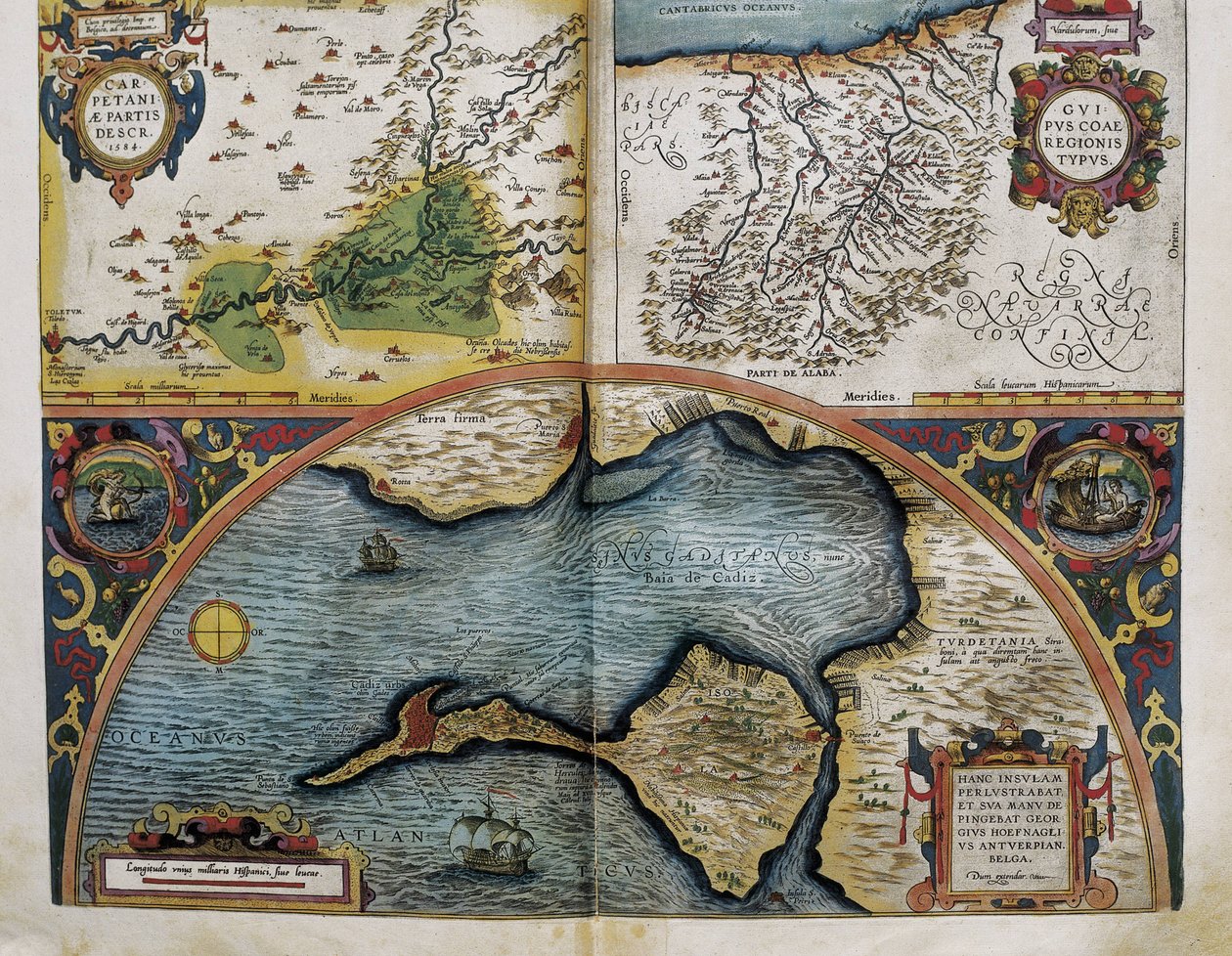 Theatrum Orbis Terrarum tekijältä Abraham (after) Ortelius