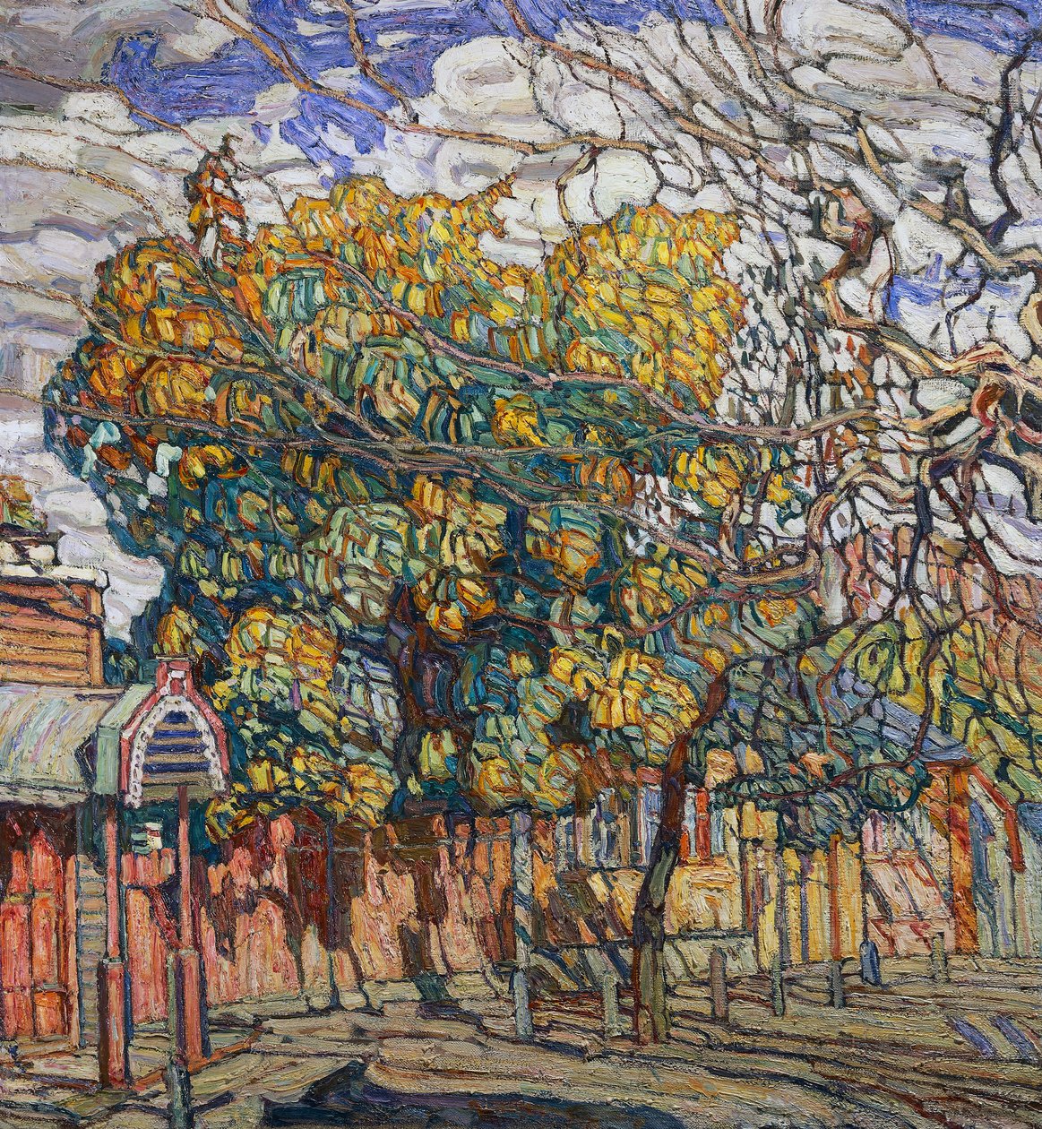 Kaupunkikuva tekijältä Abraham Anshelovich Manievich