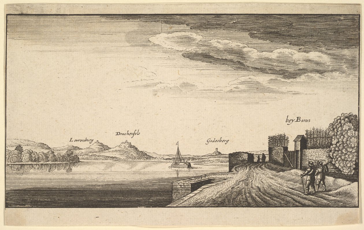 Rein Bonnin lähellä, kopio, 1625-77. tekijältä Abraham Aubri