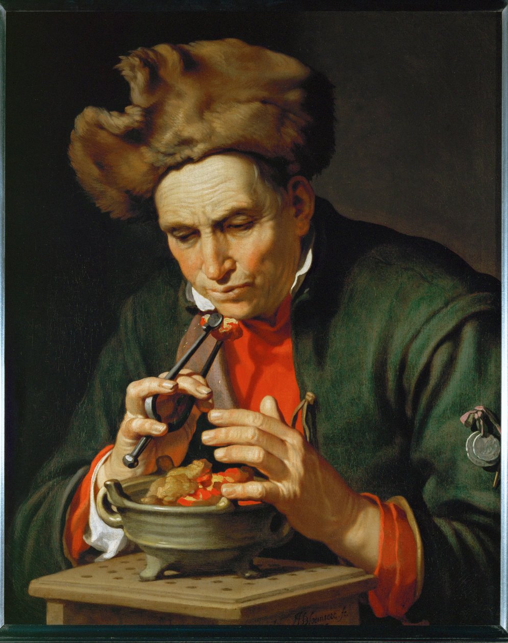 Allegory of Winter ... tekijältä Abraham Bloemaert
