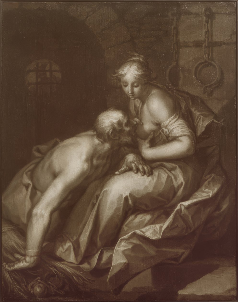 Caritas Romana tekijältä Abraham Bloemaert