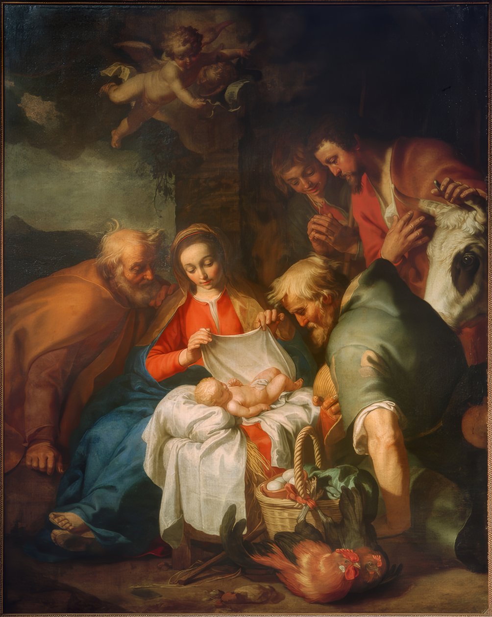 Paimenten palvonta tekijältä Abraham Bloemaert