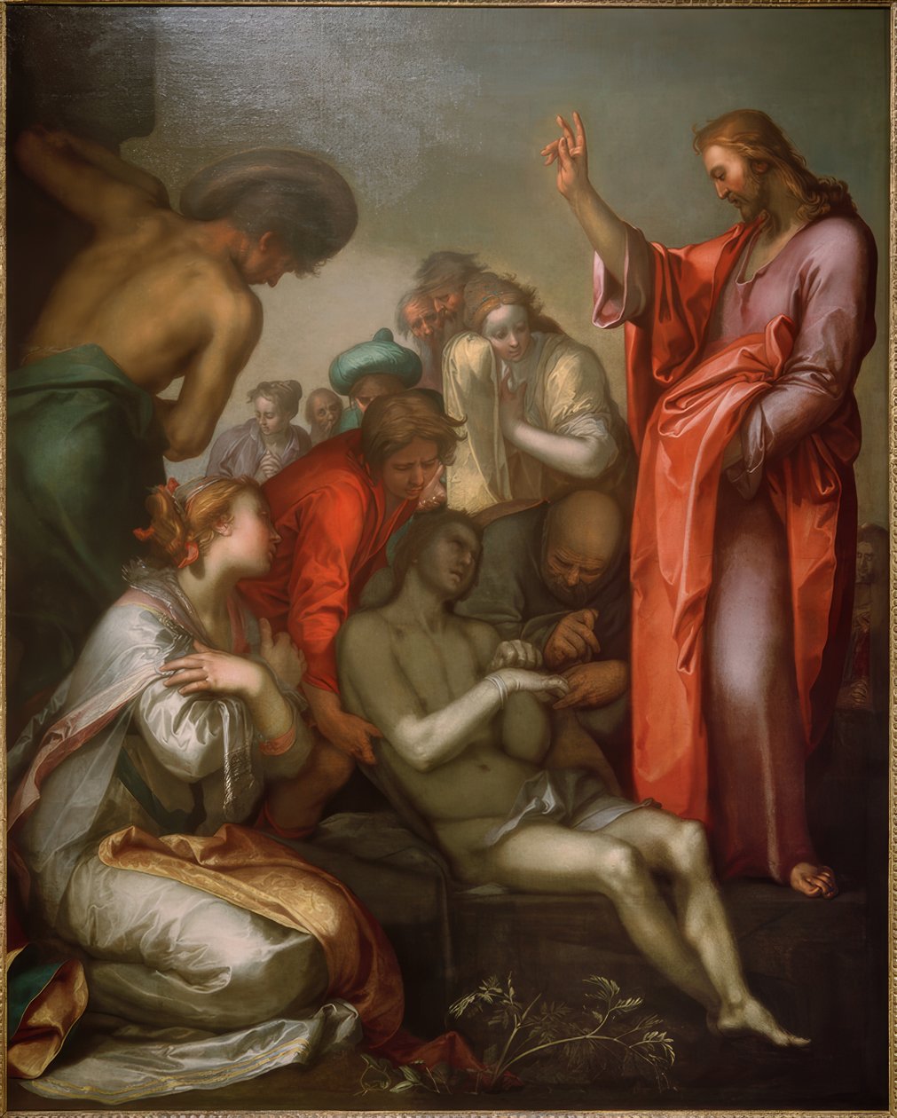 Lasaruksen herättäminen tekijältä Abraham Bloemaert