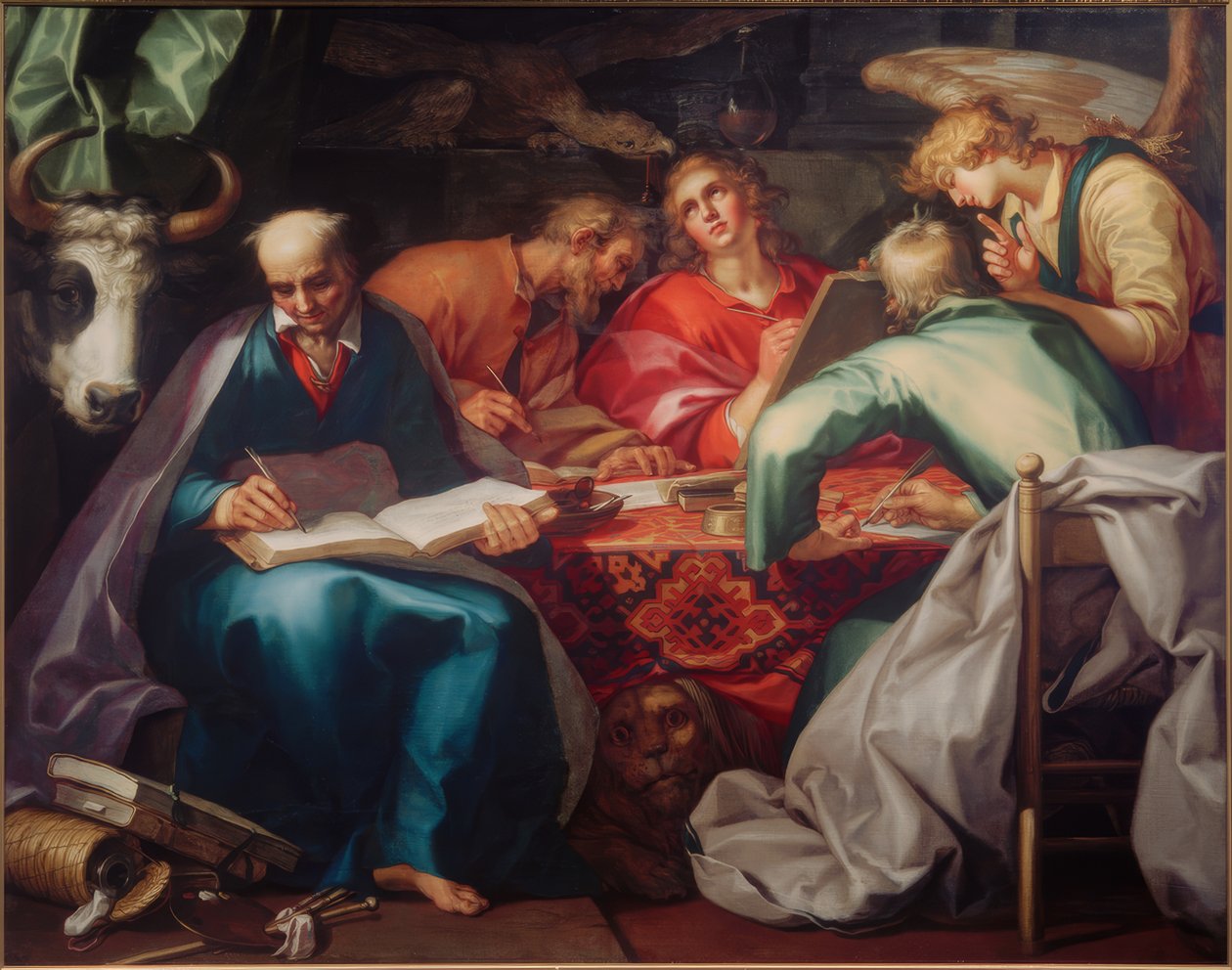 Neljä evankelistaa tekijältä Abraham Bloemaert